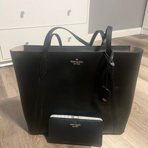 kate spade tote bag and matching wallet